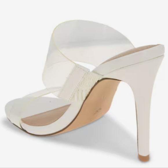 🎀Clearance🎀 NEW BCBG Jordie Clear Sandals clear straps, cushioned soles Size 8 - Picture 5 of 6